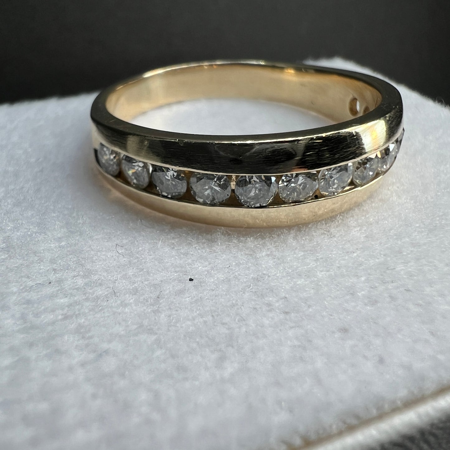 Anillo Churumbela Oro Amarillo con Diamantes Naturales 1.04ct