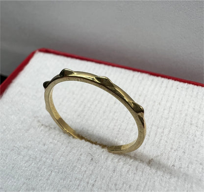 Anillo Oro Sólido 10kt