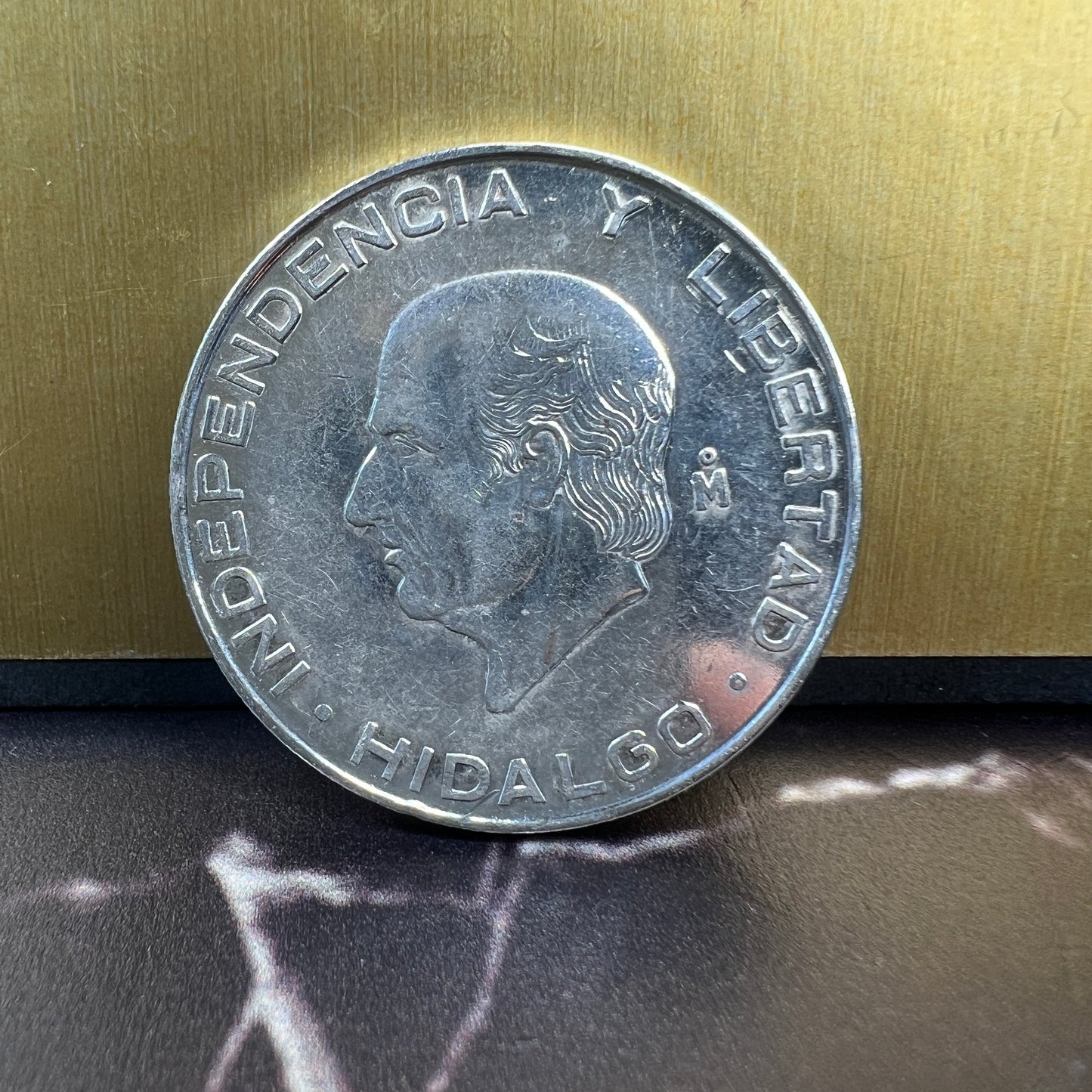 Moneda 5 pesos 1956