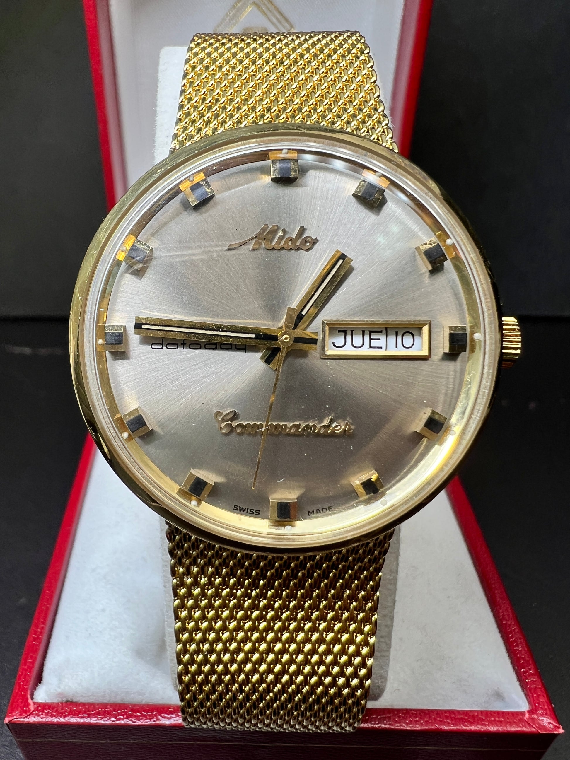 Mido Multifort Reloj Mido Commander Dorado Precio Reloj Mido