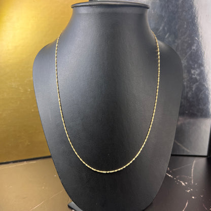 Collar Singapur (25cm) Oro Sólido 10kt