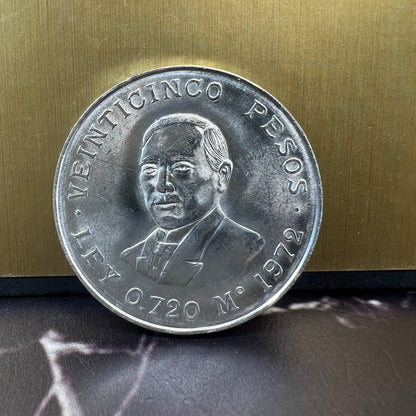 Moneda 25 pesos 1972