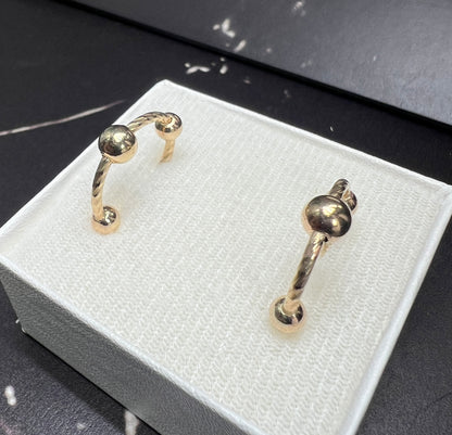 Aretes Oro Amarillo 10kt