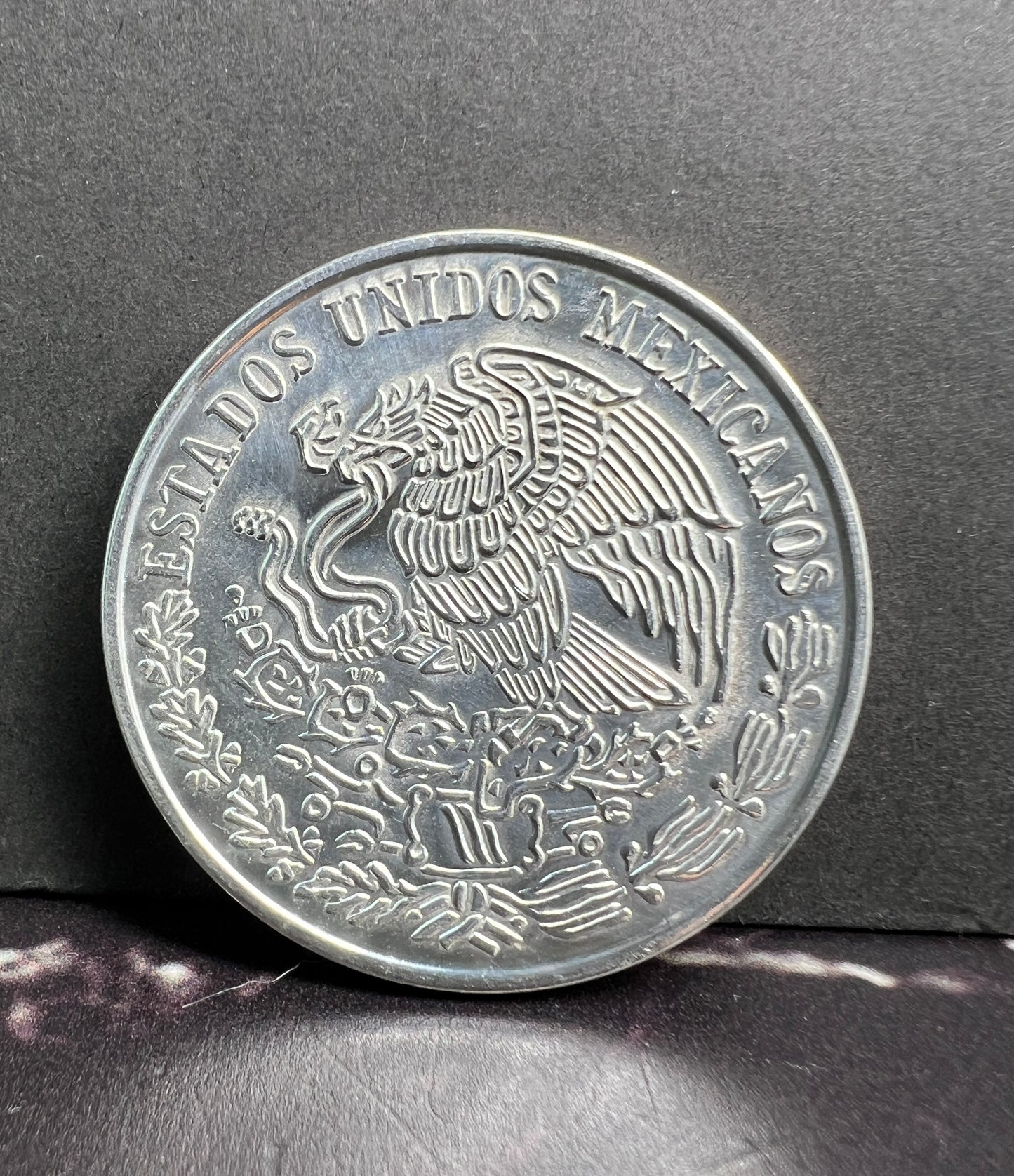 Moneda 100 pesos 1977 Plata Ley 0.720