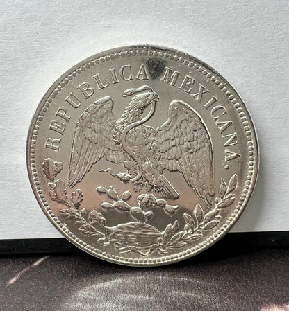 Moneda Un Peso Porfiriano 1909