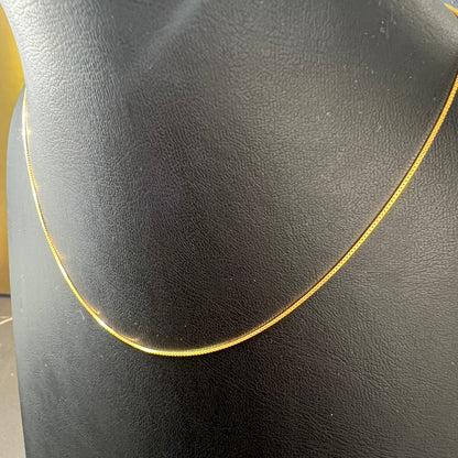 Collar veneciano Oro Sólido 10kt