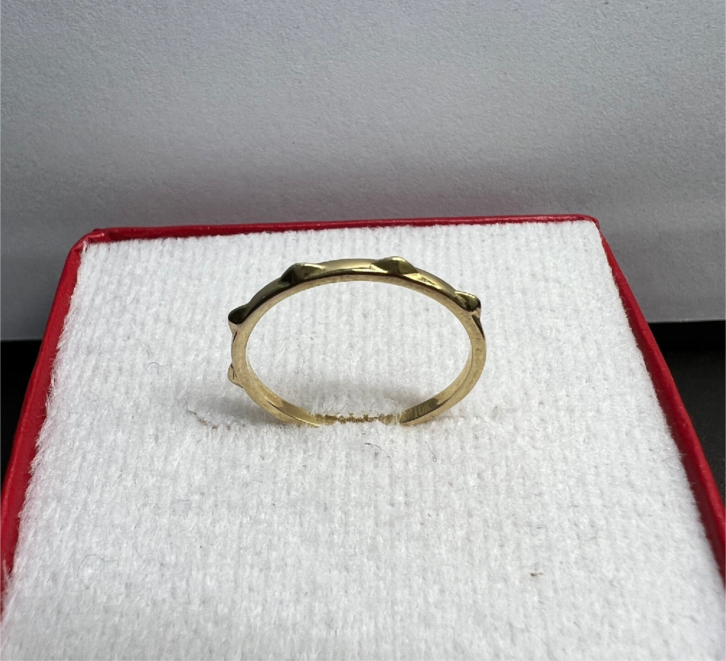 Anillo Oro Sólido 10kt