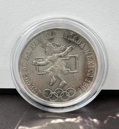 Moneda 25 pesos Juegos Olimpicos 1968