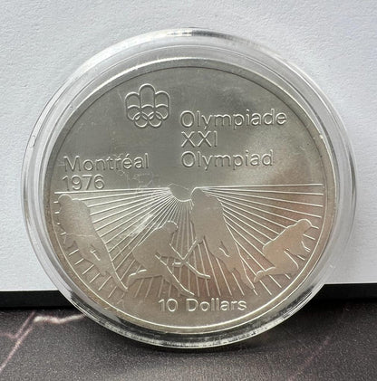 Moneda 10 Dollars Olimpiadas Montreal 1976