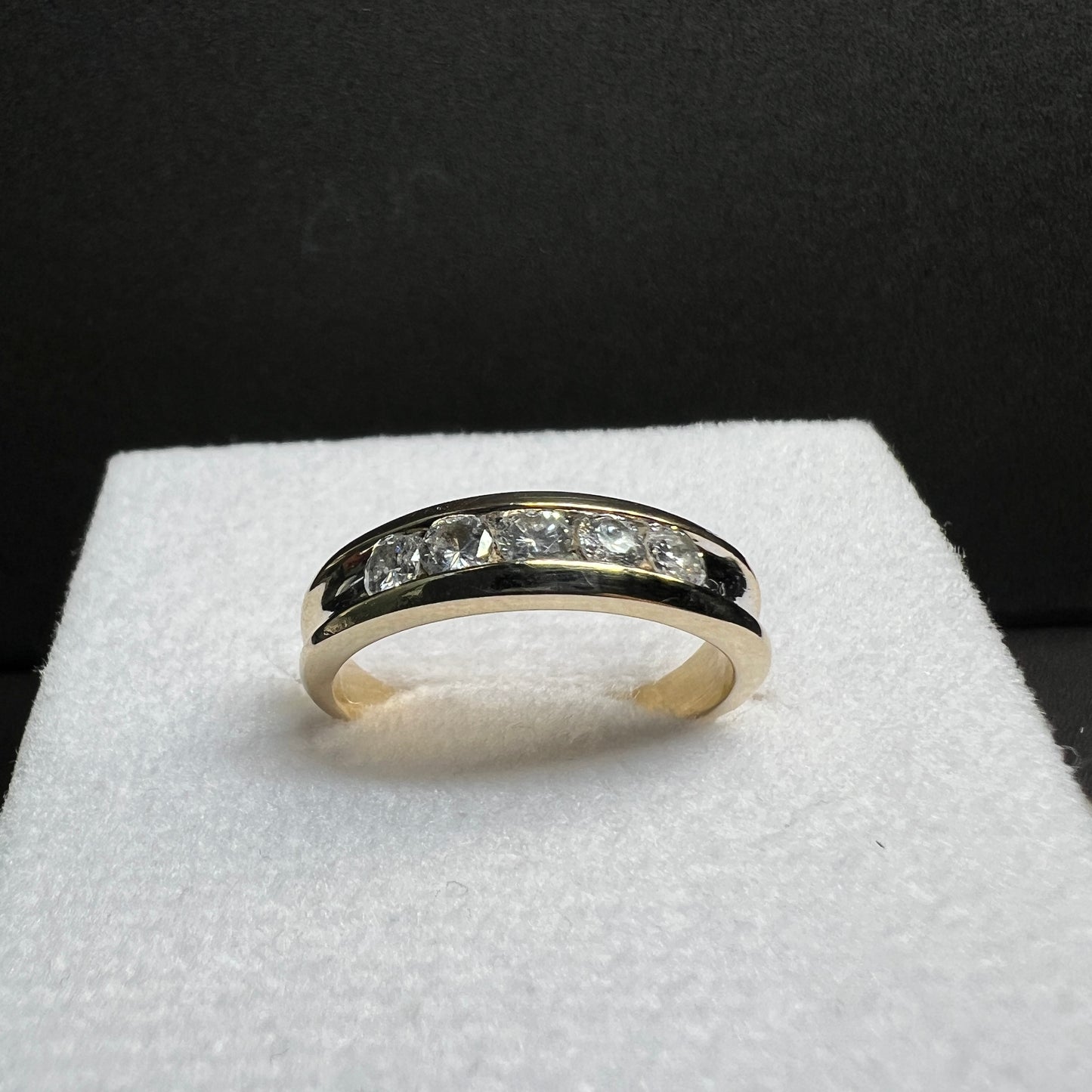 Anillo Churumbela Oro Amarillo con Diamantes Naturales 0.50ct