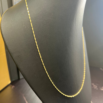 Collar Singapur (25cm) Oro Sólido 10kt