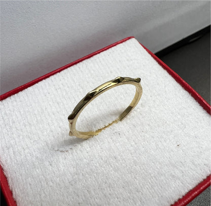 Anillo Oro Sólido 10kt