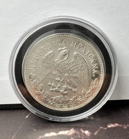 Moneda Un Peso Porfiriano 1909