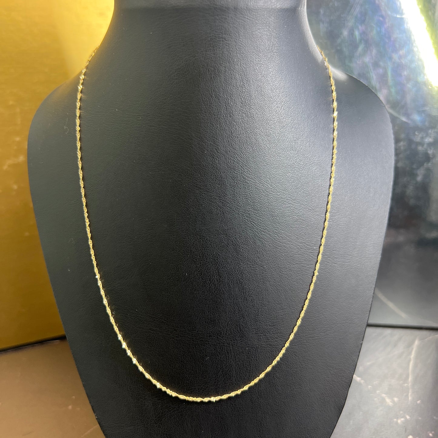 Collar Singapur (25cm) Oro Sólido 10kt