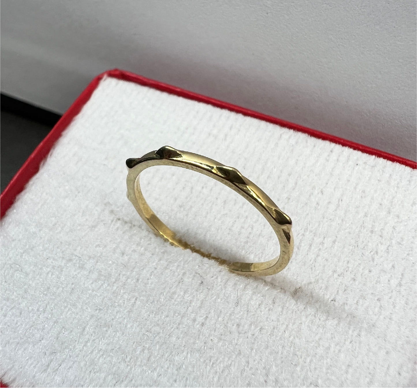 Anillo Oro Sólido 10kt