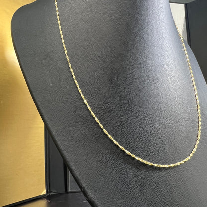 Collar Singapur (25cm) Oro Sólido 10kt