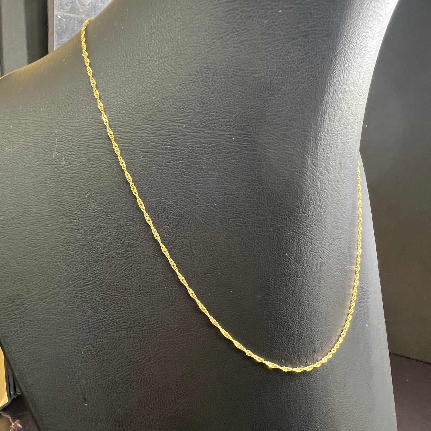 Collar Singapur (20cm) Oro Sólido 10kt