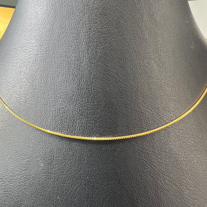 Collar veneciano Oro Sólido 10kt