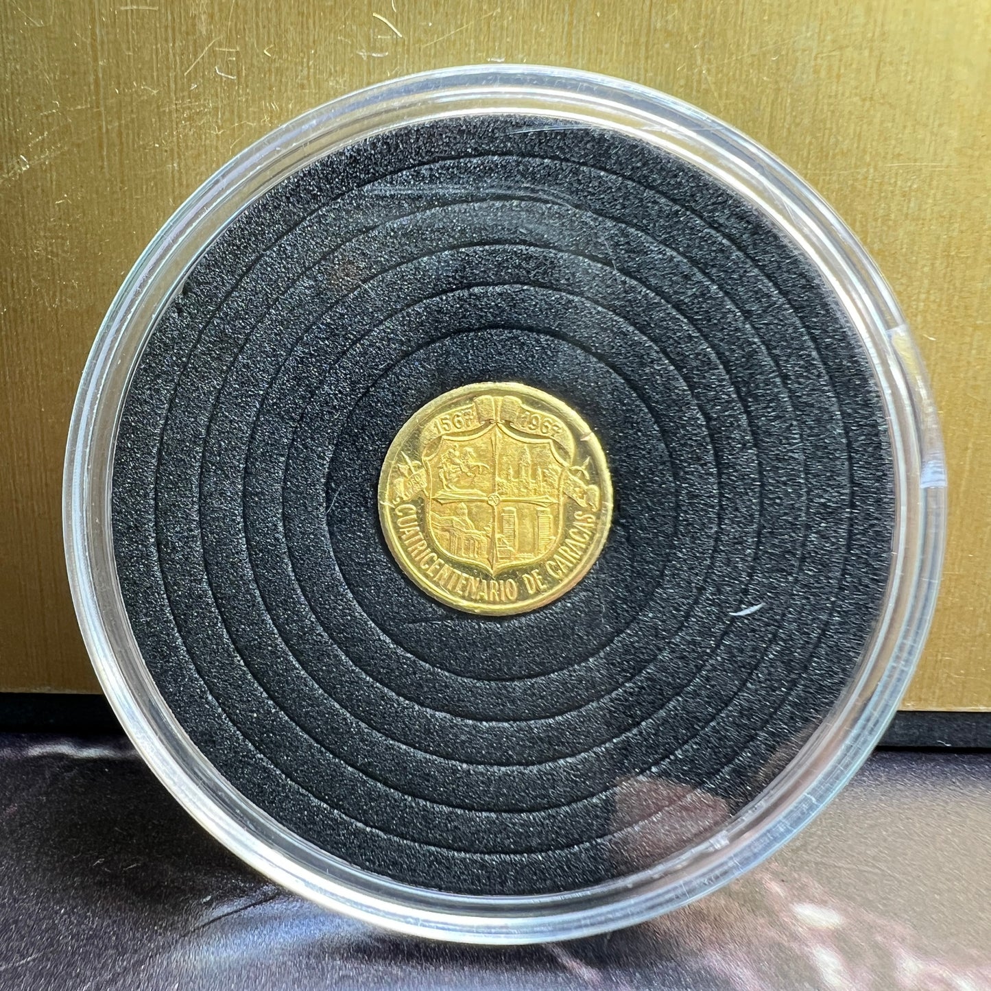 Moneda Cuatricentenario de Caracas 1567-1967