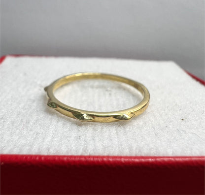 Anillo Oro Sólido 10kt