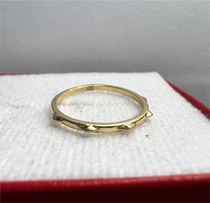 Anillo Oro Sólido 10kt