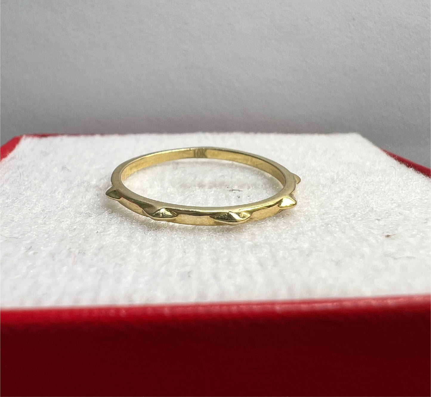 Anillo Oro Sólido 10kt