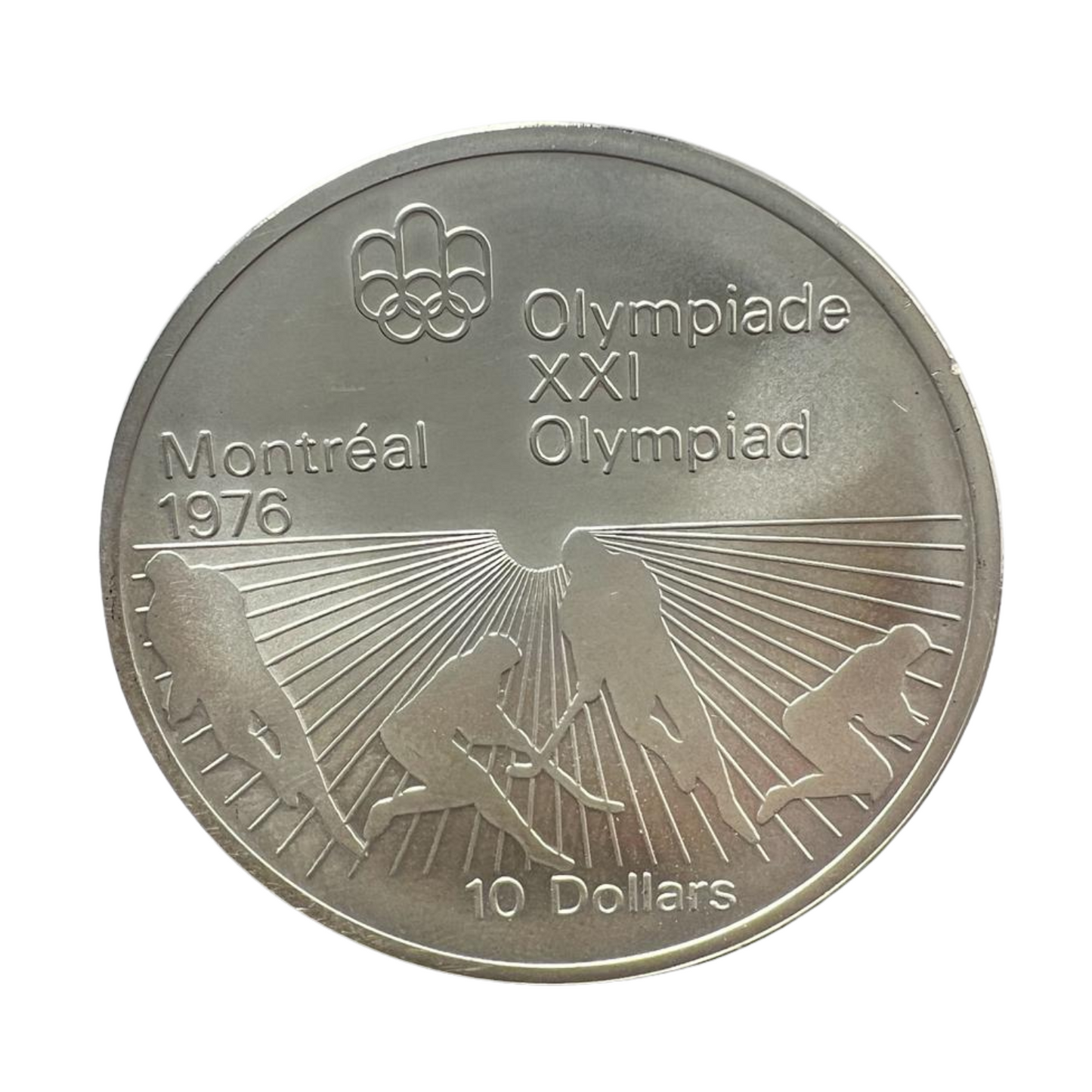 Moneda 10 Dollars Olimpiadas Montreal 1976