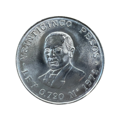 Moneda 25 pesos 1972