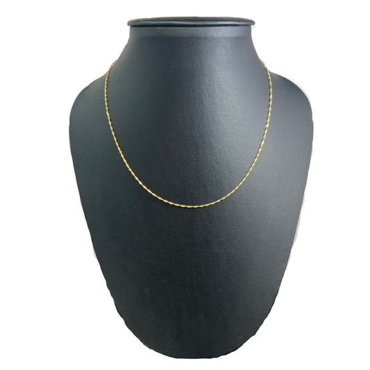 Collar Singapur (20cm) Oro Sólido 10kt